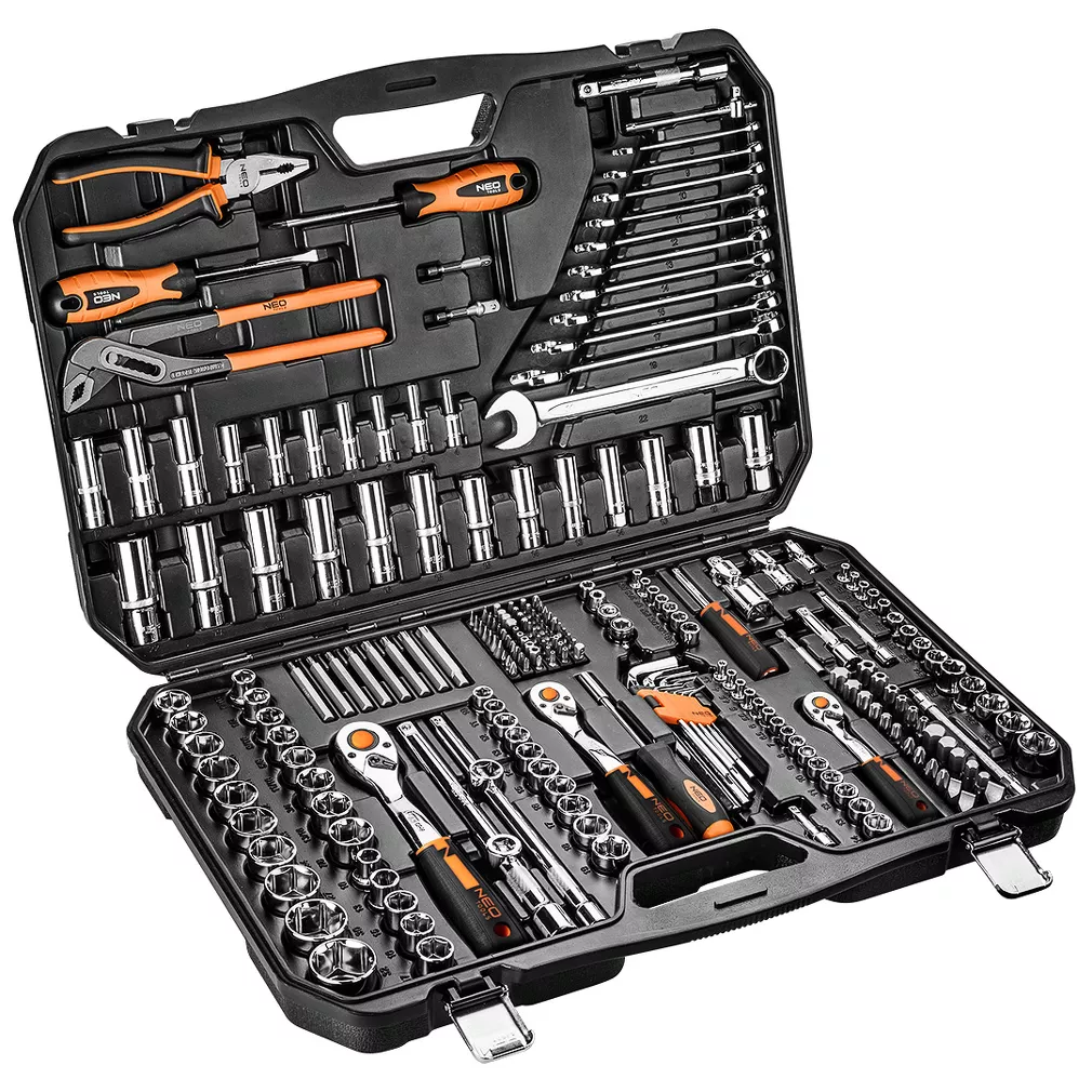 NEO Tools Zestaw kluczy nasadowych 1/2