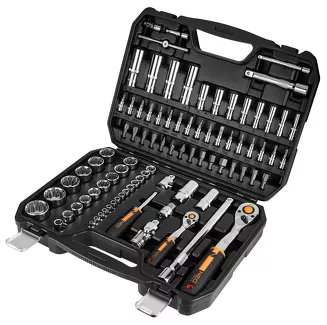 NEO Tools Zestaw kluczy nasadowych 1/4