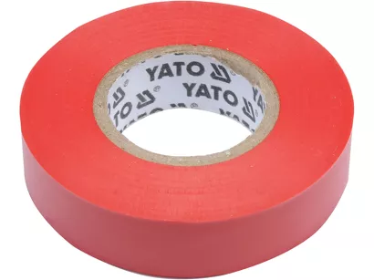 Yato Taśma elektroizolacyjna PVC czerwona 15 mm x 20 m YT-81592