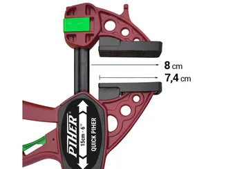 Piher Ścisk stolarski Extra Quick 60cm P52660 - 2