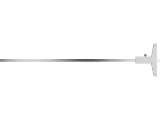 Yato Głębokościomierz suwmiarkowy 400 mm YT-72245 - 5
