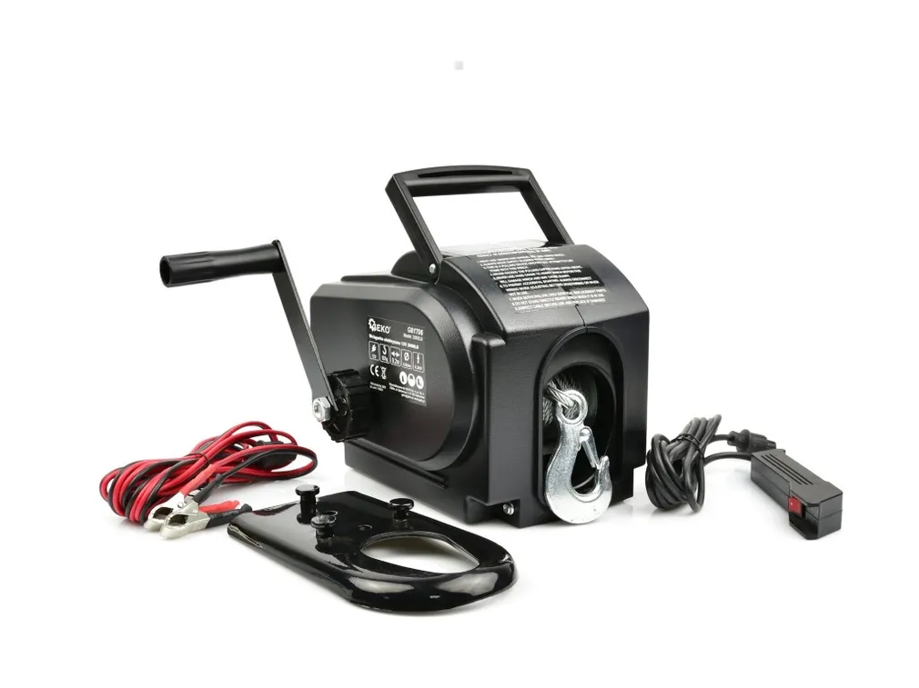 Geko Wyciągarka elektryczna przenośna 12V 2000LB G81706
