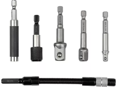 Yato Zestaw adapterów do wkrętarki i wiertarki HEX 1/4" 6 szt. YT-04640