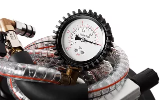 NEO Tools Zlewarko-wysysarka mobilna do oleju pneumatyczna z zbiornikiem kontrolnym 10-811 - 5