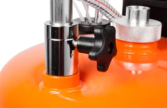NEO Tools Zlewarko-wysysarka mobilna do oleju pneumatyczna z zbiornikiem kontrolnym 10-811 - 8