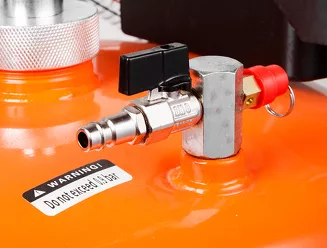 NEO Tools Zlewarko-wysysarka mobilna do oleju pneumatyczna z zbiornikiem kontrolnym 10-811 - 9