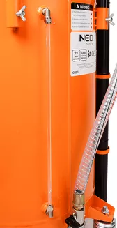 NEO Tools Zlewarko-wysysarka mobilna do oleju pneumatyczna z zbiornikiem kontrolnym 10-811 - 10