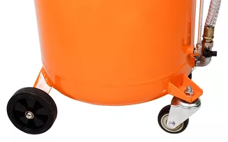 NEO Tools Zlewarko-wysysarka mobilna do oleju pneumatyczna z zbiornikiem kontrolnym 10-811 - 11
