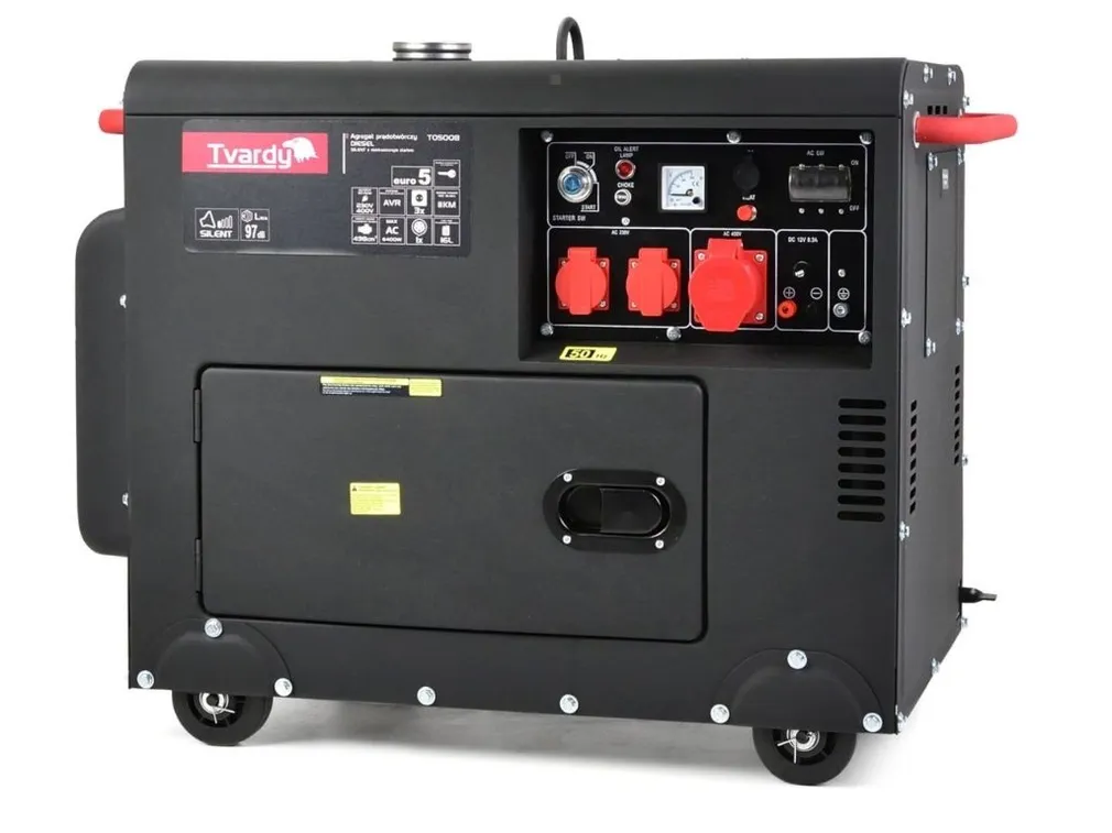 Tvardy Agregat prądotwórczy DIESEL – SILENT z elektronicznym startem 11KM 6,4KW T05008