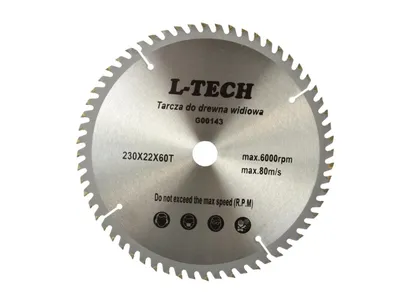 Geko Tarcza do cięcia drewna 230x22mm 60z. G00143 