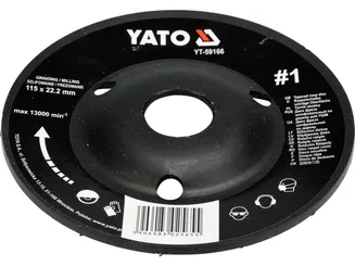 Yato Tarnik skośny 115mm #1 do obróbki drewna YT-59166 - 2