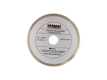 Geko Tarcza diamentowa do cięcia betonu szara 125mm G00211
