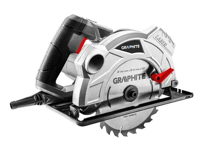Graphite Pilarka tarczowa 1500W, tarcza 185mm  58G492 