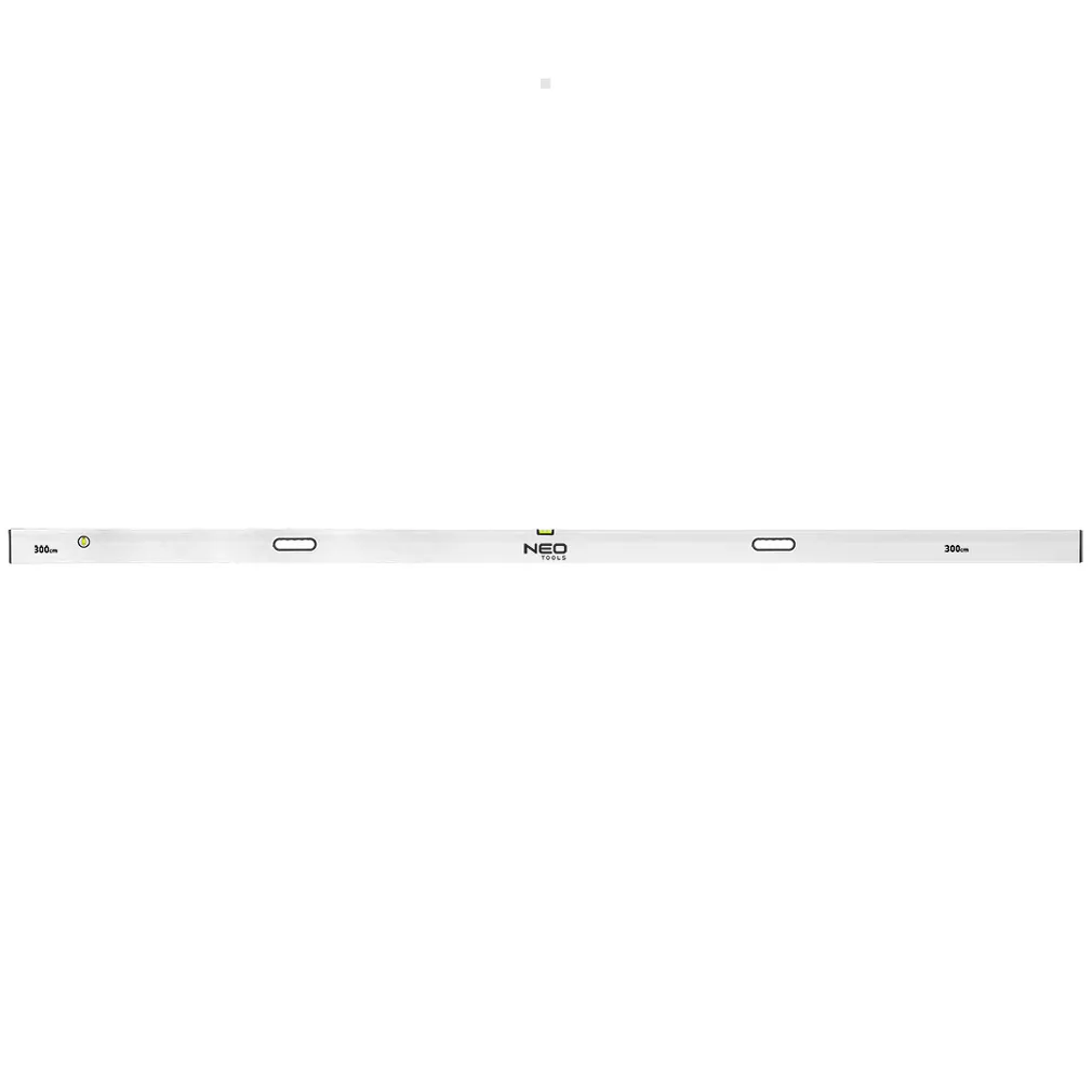 Neo Łata murarska 300 cm, 2 libelle, uchwyty 72-545
