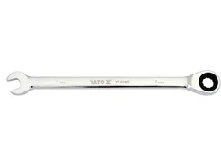 Yato Klucz płasko-oczkowy z grzechotką 7 mm YT-01907
