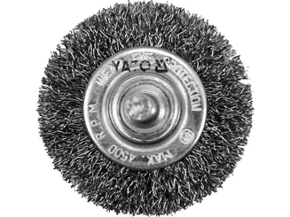 Yato Szczotka tarczowa z trzpieniem 50mm INOX YT-47565 - 2