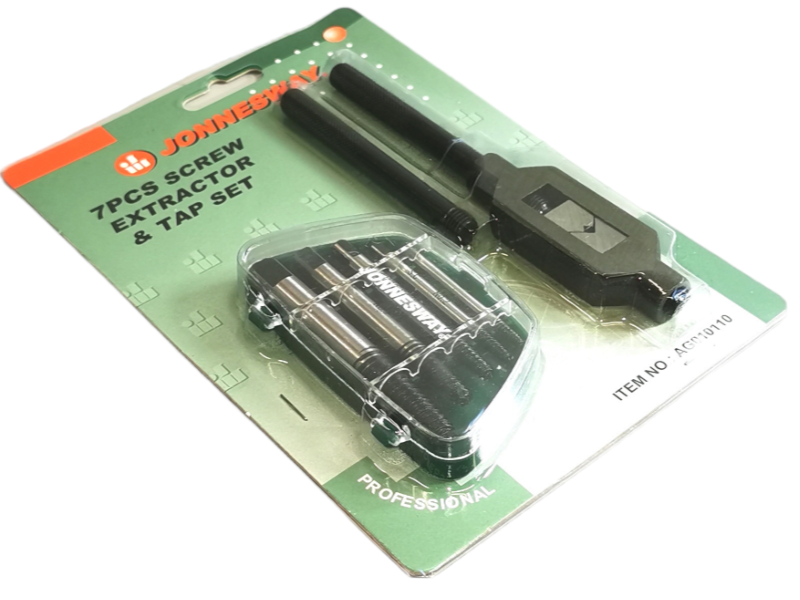 Komplet wykrętaków z pokrętłem 3-18mm AG010110